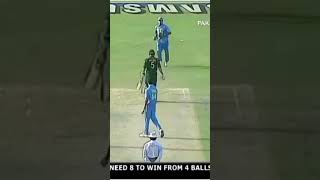 India Vs Pakistan Last Over thriller 2004 Match Highlights shorts youtubeshorts ytshorts [upl. by Maffa81]