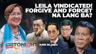 After vindication will Leila de Lima go after Duterte et al [upl. by Ariaek]