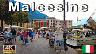 Malcesine  Lakeside Walk to remember  Garda Lake  4K in Italy [upl. by Leasa]