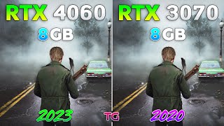 RTX 4060 vs RTX 3070  Test in New Games 2024 [upl. by Sirdna634]