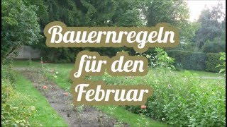 Bauernregeln für den Februar [upl. by Zelten380]