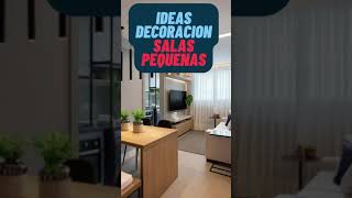 💡✅9 IDEAS para DECORAR y ORGANIZAR una SALA PEQUEÑA y MODERNA 2022 [upl. by Nilloc]