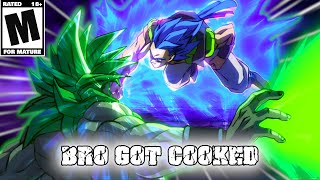 When GOGETA LITERALLY Beat the SENSE back into BROLY ft zephfire16 [upl. by Knox74]