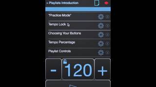 Playlists Intro  quotPolyNome  The Ultimate Metronome for iOSquot [upl. by Frieda290]