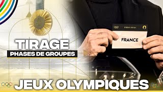 🔴 TIRAGE JEUX OLYMPIQUES 2024 LIVE  🇫🇷ALLEZ LES BLEUS QUEL GROUPE POUR LA FRANCE LE MAROC [upl. by Ainattirb]