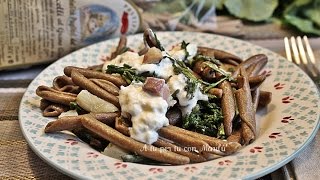 Fricelli asparagi pancetta e burrata [upl. by Stalker909]