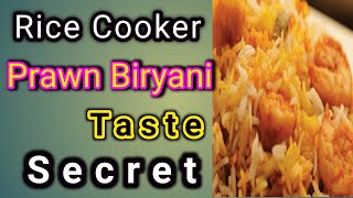 HOW TO MAKE PRAWN BIRYANI IN RICE COOKER  Best Indian Food Recipe  இறால் பிரியாணிBachelor Recipes [upl. by Dayna217]