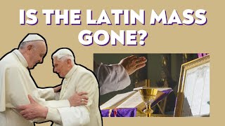 Did Pope Francis Just Ban the Latin Mass Reaction to quotTraditionis Custodesquot [upl. by Elletse]