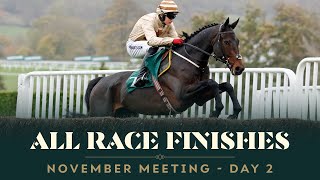 ALL RACE FINISHES FROM PADDY POWER GOLD CUP DAY AT CHELTENHAM RACECOURSE [upl. by Kessel]