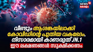 വീണ്ടും ആശങ്കയിലാക്കി Covidന്റെ പുതിയ വകഭേദം നിസാരമായി കാണരുത് JN1 ഈ ലക്ഷണങ്ങൾ സൂക്ഷിക്കണം  N18V [upl. by Daren626]