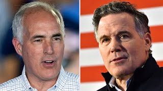 Senate race in Pa between Casey McCormick still too close to call [upl. by Weir]