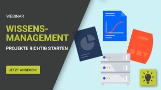 Webinar WissensmanagementProjekte richtig starten OnlineKonferenztag [upl. by Aksel]