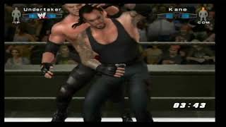 WWE Smackdown vs Raw 2006  PS2 Gameplay  Undertaker vs Kane  Buried Alive Match [upl. by Giwdul558]