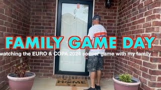 watch the euro amp copa soccer game with me amp my family  SUMMER DIARIES  EP5  nooga shrestha [upl. by Sol]