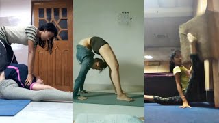 Extremely Flexible Indian Girl  advanced flexibility Indian girl yoga  unbelievable flexible girl [upl. by Flodnar872]