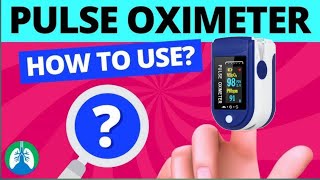 How to use Pulse Oximeter [upl. by Nrublim]