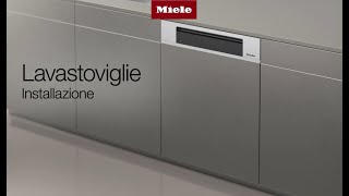 Lavastoviglie G7000  Installazione I Miele [upl. by Lemaj]