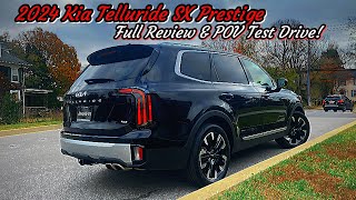 2024 Kia Telluride SX Prestige  Full Review amp POV Test Drive [upl. by Eiramnwad]