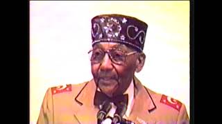 SUPREME MINISTER JOHN MUHAMMAD 1994 SAVIOURS DAY [upl. by Ramberg]