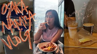 Osaka Namba Weekend Vlog sushi lunch buffet vietnamese food [upl. by Olnee]