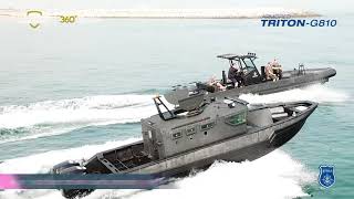 STREIT Group  Armored Boat  Triton 810 Promo  2018 [upl. by Ahsened]