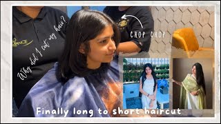 The Big Reveal My Haircut Vlog  why did I cut my hair  AVANTIKA SARMAL  AS8 [upl. by Esylle]