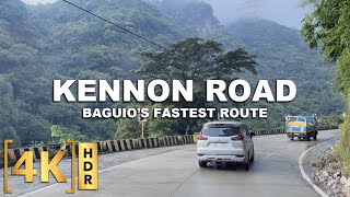 Driving at Kennon Road The Fastest But Riskiest Road to Baguio  NOW OPEN to Tourists  Philippines [upl. by Lebbie699]