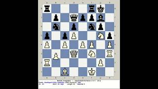 Baretic Dragoljub vs Gaprindashvili Nona  Hastings B Chess 6364 1963 England [upl. by Thilda673]