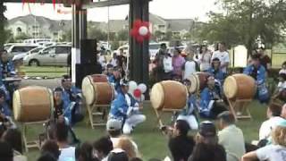 Orlando Japan Festival 2009  Orlando Taiko Dojo part 1 [upl. by Elva]