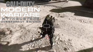 Modern Warfare Mythbusters  Juggernaut Edition [upl. by Ris]