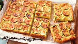 SFORMATO TUTTE ZUCCHINE 😊 Secondo veloce  Ricetta facilissima  LifeampChiara [upl. by Jessica]