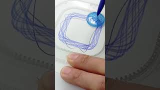 Spirograph Art funny toy satisfying videos spiral helix volution [upl. by Rox]