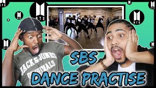 Dancers React To BTS SBS Performance Practise  방탄소년단 SBS 가요대전 performance practice REACTION [upl. by Eannyl]