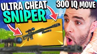 LE SNIPER LOURD EST ULTRA CHEAT amp CE PIÈGE À 300 IQ INCROYABLE  ► Fortnite Saison 5 [upl. by Schnurr775]