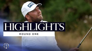 FULL ROUND HIGHLIGHTS  Round One  The 152nd Open [upl. by Mailliw]