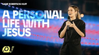 A Personal Life with Jesus  Sadie Robertson Huff  Passion 2023  Atlanta GA [upl. by Ayt]