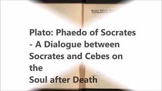 Plato WHERE IS YOUR SOUL AFTER DEATH Phaedo  Socrates Discourse [upl. by Eiramanad303]