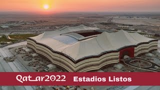 ESTADIOS TERMINADOS QATAR 2022 [upl. by Fisher712]