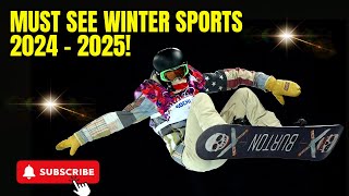 Top 10 MustSee Winter Sports in the US in 20242025 [upl. by Marissa]