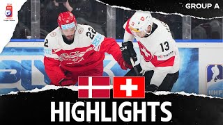 Highlights  Denmark vs Switzerland  2024 MensWorlds [upl. by Kirven]