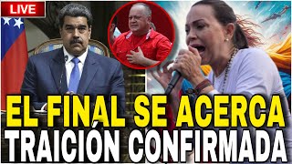 ¡ÚLTIMO 🔴 TRAICIÓN CONFIRMADA ¿DÓNDE ESTÁ MADURO EL FINAL ESTÁ CERCA [upl. by Guenevere174]