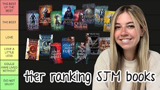 TIER RANKING EVERY BOOK BY SARAH J MAAS [upl. by Fiertz]