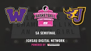 2024 IGHSAU Girls State Basketball 5A Semifinal Waukee vs Johnston [upl. by Ahcsropal822]