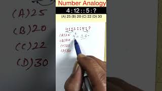 Number Analogy Reasoning Short Tricks  reasoning short tricks rrbntpcrrb ssccgl sscgd sscchsl [upl. by Kenney]