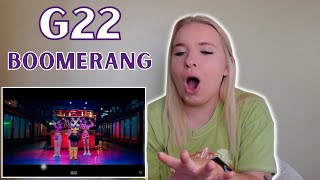 G22  Boomerang MV REACTION [upl. by Anehs700]