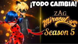 REVELAN 1er SPOILER de la 5TA TEMPORADA y HAY un SECRETO ENORME 😱  Miraculous Ladybug [upl. by Nevil521]