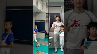 2024 Tokyo fencing camp with Saito toyashi Lau kwok kin  Akira Seino [upl. by Berstine]