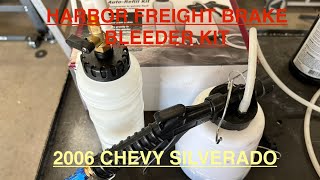 Product review Harbor Freight Brake bleeder with auto fill [upl. by Shaylah]