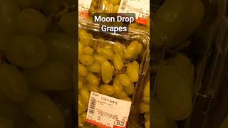 Moon Drop grapes are sweeter than standard grapes moondrop grape [upl. by Vin]