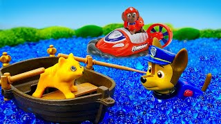 La Patrulla Canina rescata al pequeño gatito Paw Patrol en español Vídeo para niños [upl. by Rimhsak]